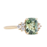 Diamond Cluster Side Stone - Setting