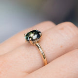 Hidden Diamond Halo 4 Prongs, Stackable - Setting