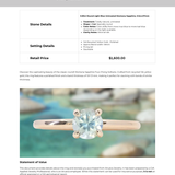 0.83ct Round Light Blue Untreated Montana Sapphire Classic 4 Prong Solitaire in 14k Yellow Gold