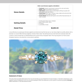 0.95ct Round Color-Shifting Montana Sapphire and Diamond Starry Night Low Profile Solitaire in 14k Yellow Gold