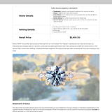 0.98ct Round Color Shifting Untreated Montana Sapphire and Princess Cut Diamond Rapids Low Profile Ring in 14k Yellow Gold