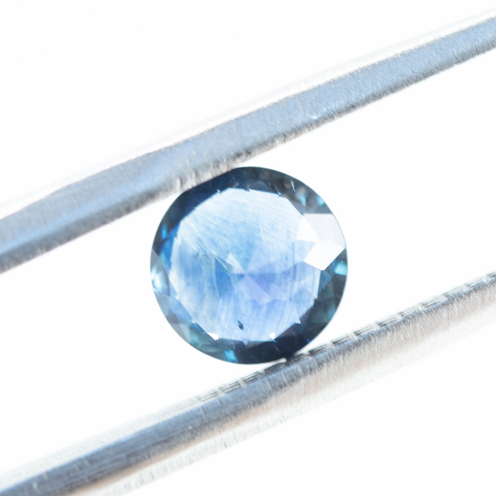 1.00CT ROUND MONTANA SAPPHIRE, ROYAL BLUE, 5.97X3.75MM