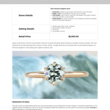 1.05ct Round Precision Cut Light Blue Montana Sapphire Lotus Solitaire in 14k Yellow Gold