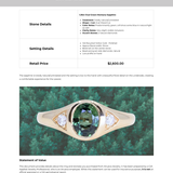 1.26ct Oval Green Untreated Montana Sapphire Signet Style Ring with Diamonds in 14k Yellow Gold