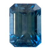 1.36CT EMERALD CUT MONTANA SAPPHIRE, BLUE, 6.6X4.9MM