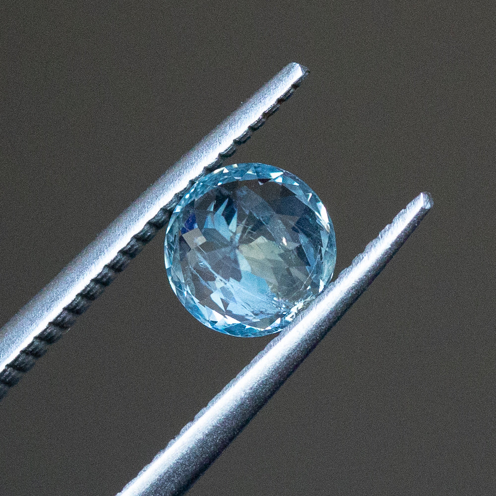 1.37CT ROUND MONTANA SAPPHIRE