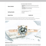 1.44ct Round Precision Cut Montana Sapphire Flat Band 4 Prong Solitaire Evergreen Ring in 14k Yellow Gold