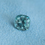 1.69CT SQUARE CUSHION MONTANA SAPPHIRE, TEAL BLUE GREEN, 6.50X4MM, UNTREATED