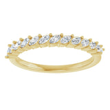 Marquise Diamond Band