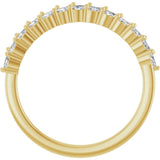 Marquise Diamond Band