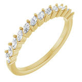 Marquise Diamond Band