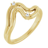 Undertow Diamond Ring