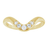 Archer Contour Diamond Band