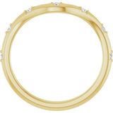 Stargazer Contour Diamond Band