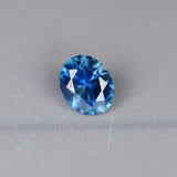 2.17CT OVAL PRECISION CUT MONTANA SAPPHIRE, BRIGHT BLUE WITH TEAL, 8.5X6.9X5MM