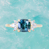 Marquise & Pear Diamond Cluster Low Profile - Setting