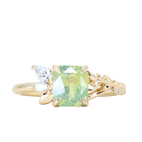 Wandering Vine with Diamonds Low Profile - Setting