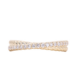 A Diamond Twist Band