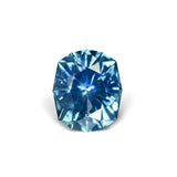 1.95CT FANCY ELONGATED CUSHION PRECISION CUT MONTANA SAPPHIRE, ICY TEAL BLUE, 8X6.8X4.8MM