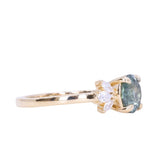 Marquise & Pear Diamond Cluster Low Profile - Setting