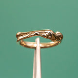 Alluvial Band A in 14K Yellow Gold