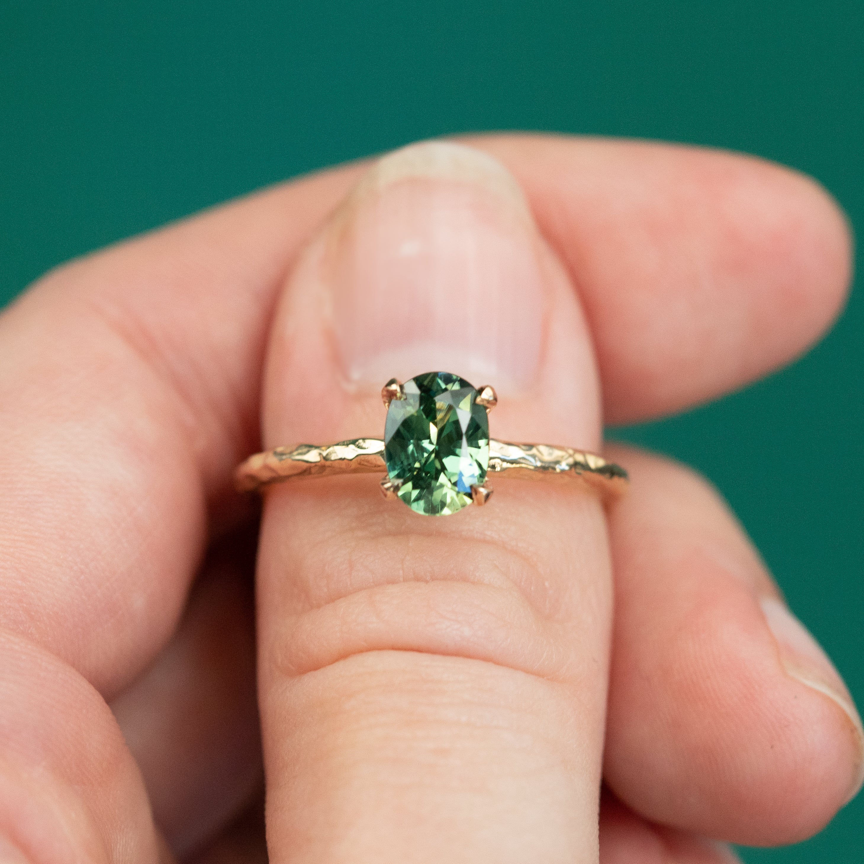 Evergreen 4-Prong Solitaire, Stackable - Setting