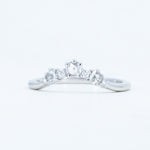 Rosecut Diamond Tiara Band in Recycled 14k Gold