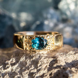 Ravine Gemstone Band - Setting