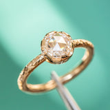 Low Profile Six Prong Solitaire- Setting