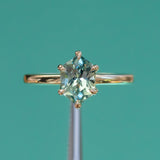 Skinny 6-Prong Solitaire - Setting