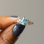 Diamond Cluster Side Stone - Setting