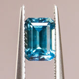 1.36CT EMERALD CUT MONTANA SAPPHIRE // Design Specialist Curated Build Your Own Dream Ring