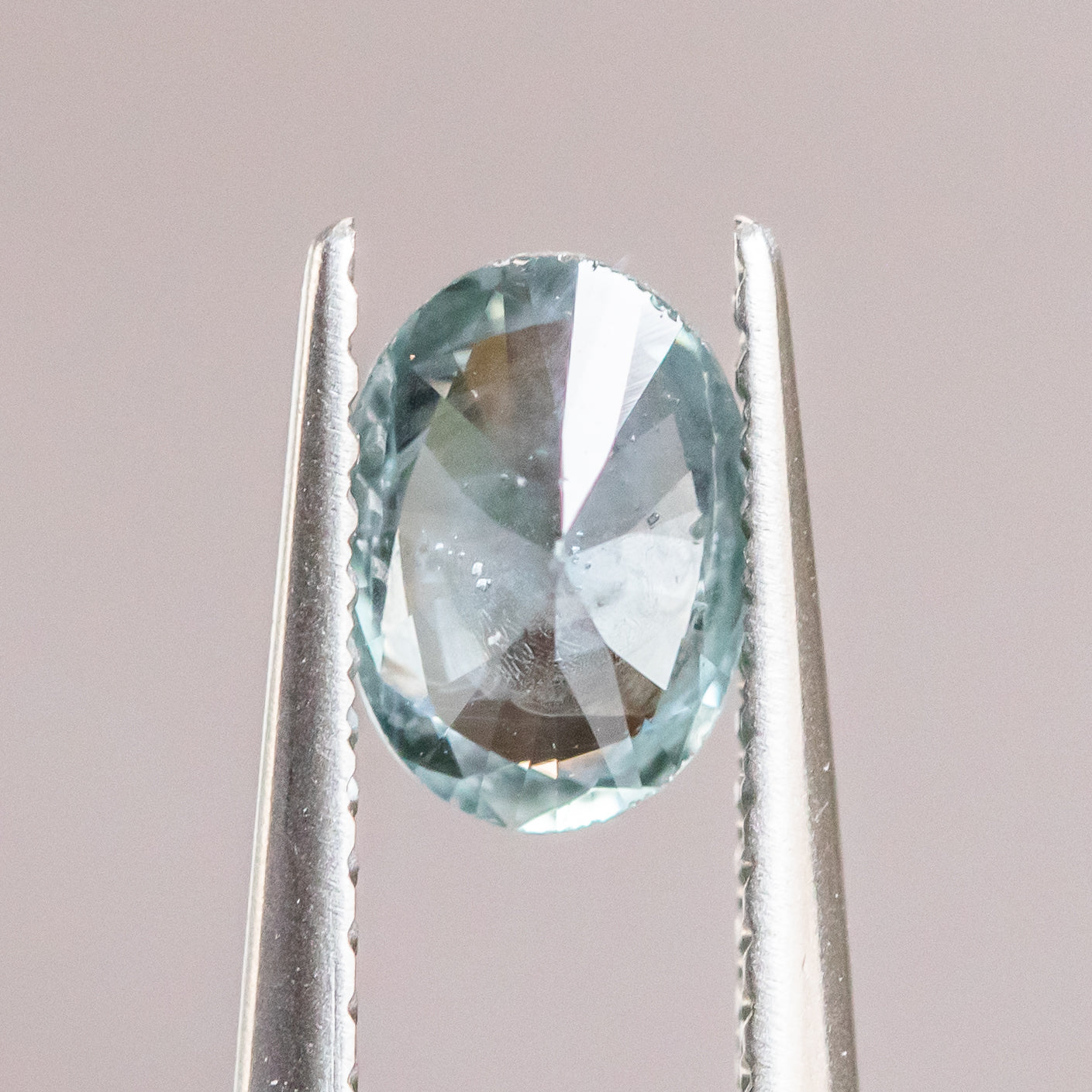 0.93CT MONTANA SAPPHIRE, LIGHT DENIM BLUE, 7x5MM