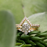 Evergreen 4-Prong Solitaire, Stackable - Setting