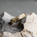 Eco Evergreen Men's Band 6mm - Wedding Band Recycled Gold - Gold Wedding band by Anueva Jewelry