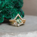 Petite Curved Tiara Diamond Band