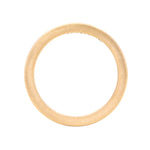 Modern Flat Wedding Band