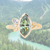 Bezel Wandering Vine Low Profile - Setting