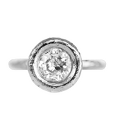 Chunky Bezel Solitaire, Stackable - Setting