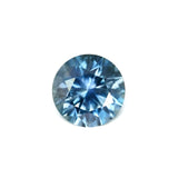 2.64CT ROUND PRECISION CUT MONTANA SAPPHIRE, CEYLON BLUE AND TEAL, 8.1MM