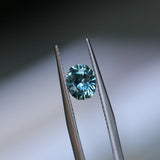 1.42CT PRECISION CUT OVAL MONTANA SAPPHIRE, OCEAN BLUE TEAL
