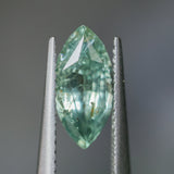 2.24CT MARQUISE MONTANA SAPPHIRE, SEAFOAM GREEN TEAL, 14.1X5.5MM