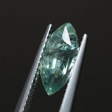 2.24CT MARQUISE MONTANA SAPPHIRE, SEAFOAM GREEN TEAL, 14.1X5.5MM
