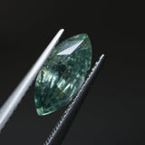 2.24CT MARQUISE MONTANA SAPPHIRE, SEAFOAM GREEN TEAL, 14.1X5.5MM