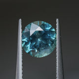 2.31CT ROUND BRILLIANT MONTANA SAPPHIRE, OCEAN BLUE, 7.83X5.05MM