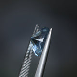 1.48CT PRECISION CUT OVAL MONTANA SAPPHIRE, PERIWINKLE PURPLE BLUE, UNTREATED