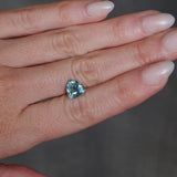 2.31CT TRILLION MONTANA SAPPHIRE, SOFT BLUE, 8.4MM - APPRAISED STONE