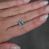 2.31CT TRILLION MONTANA SAPPHIRE, SOFT BLUE, 8.4MM - APPRAISED STONE