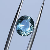 2.40CT OVAL MONTANA SAPPHIRE, DUSTY BLUE, UNTREATED, 9X7.8MM