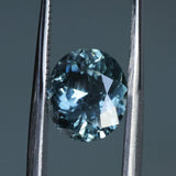 2.40CT OVAL MONTANA SAPPHIRE, DUSTY BLUE, UNTREATED, 9X7.8MM